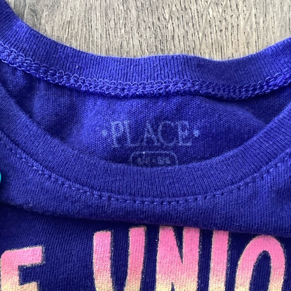 Girls “Be Unique” Short Sleeve Tee - Picture 4 of 4